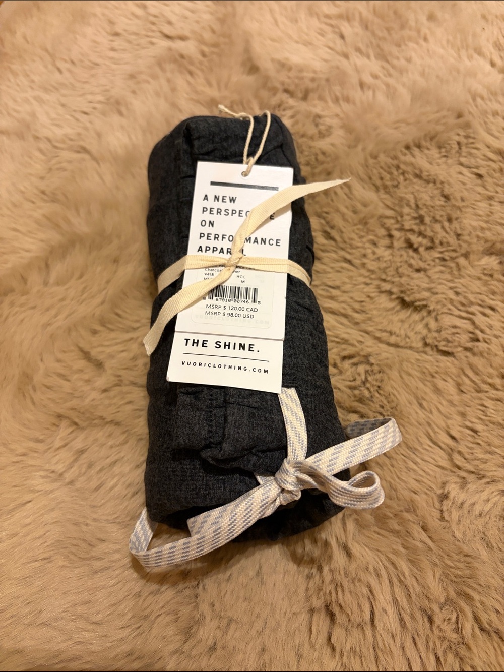 Vuori Charcoal Ponto Performance Pant